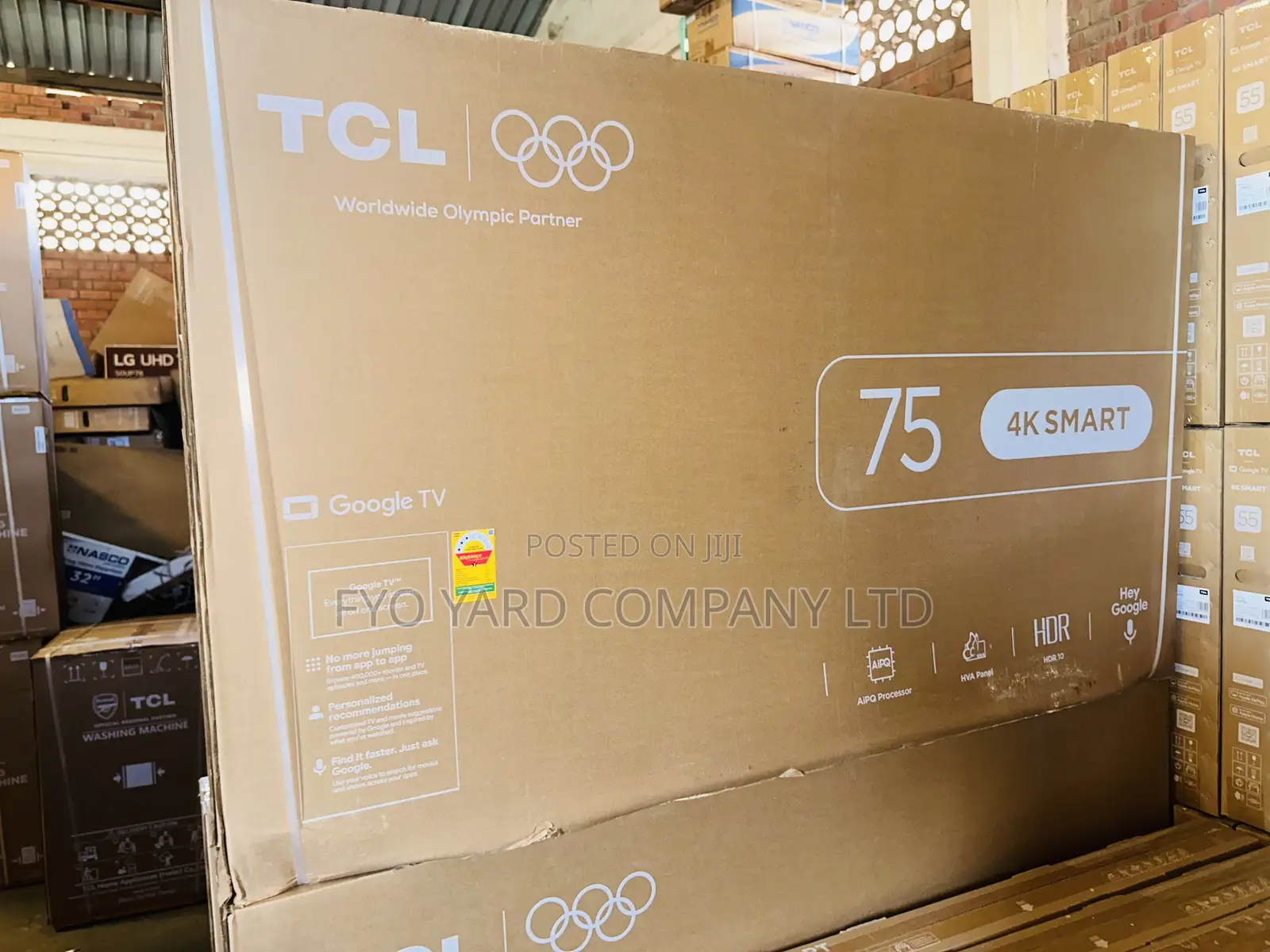  Uhd TCL Smart New Model Andriod Led HDR Digital Tv