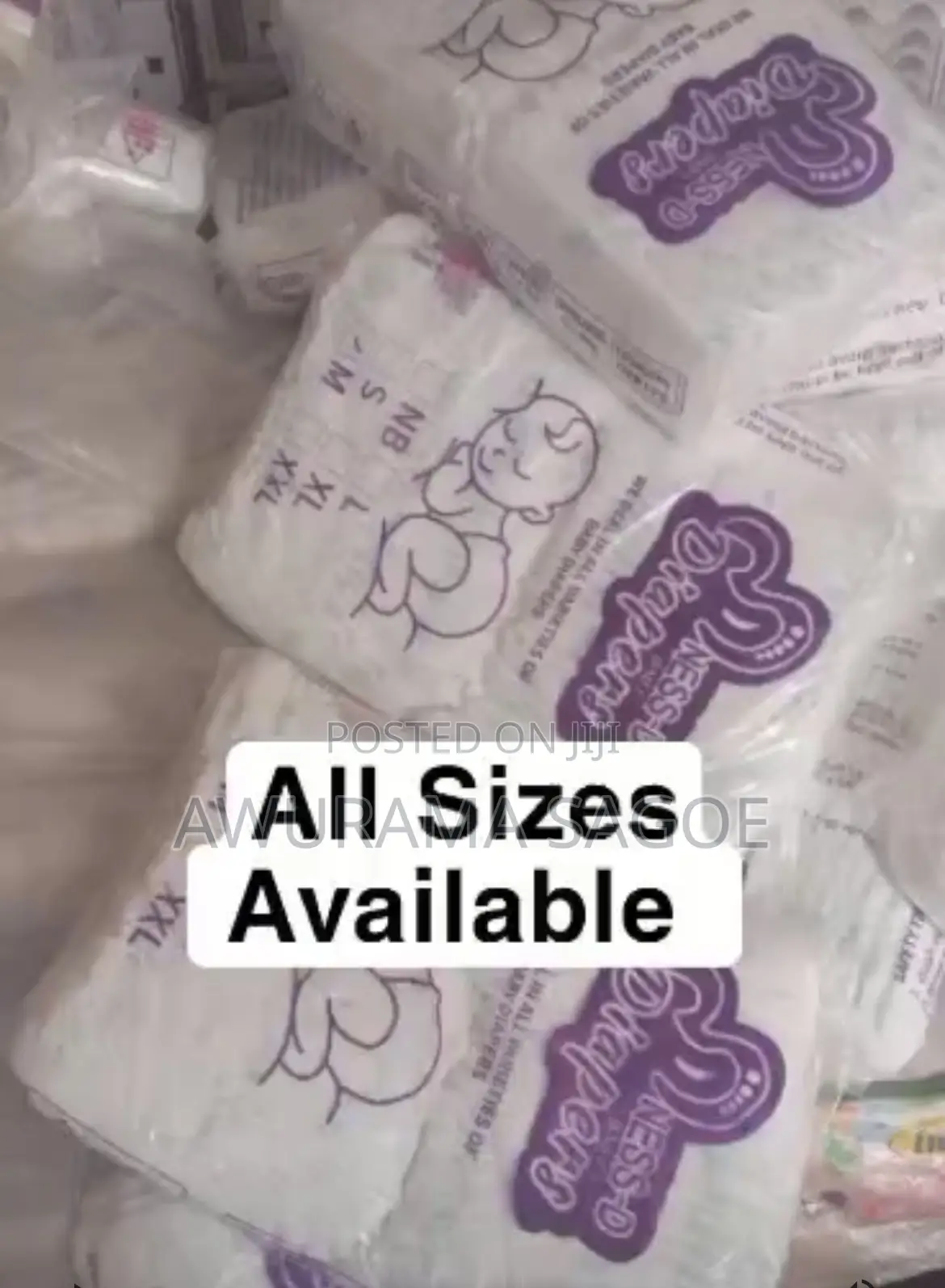Millie Moon Diapers, Wipes Etc