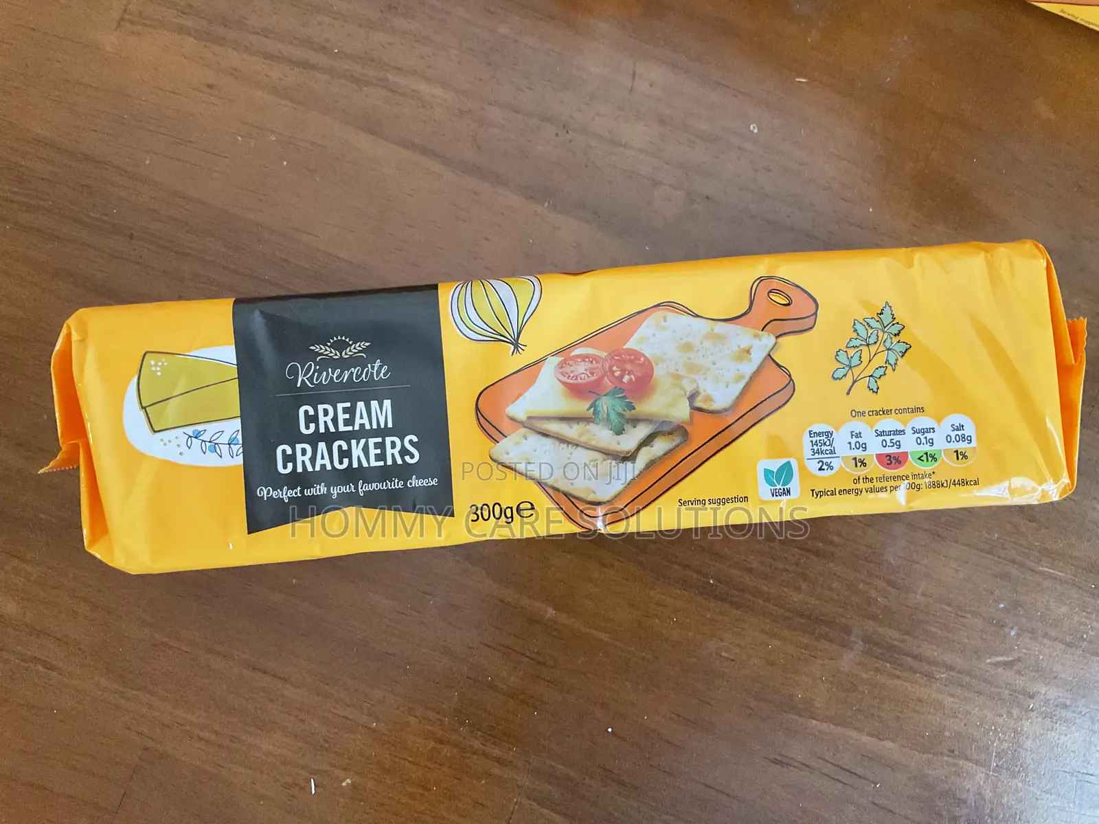 Rivercote Cream Crackers 300g – Vegan