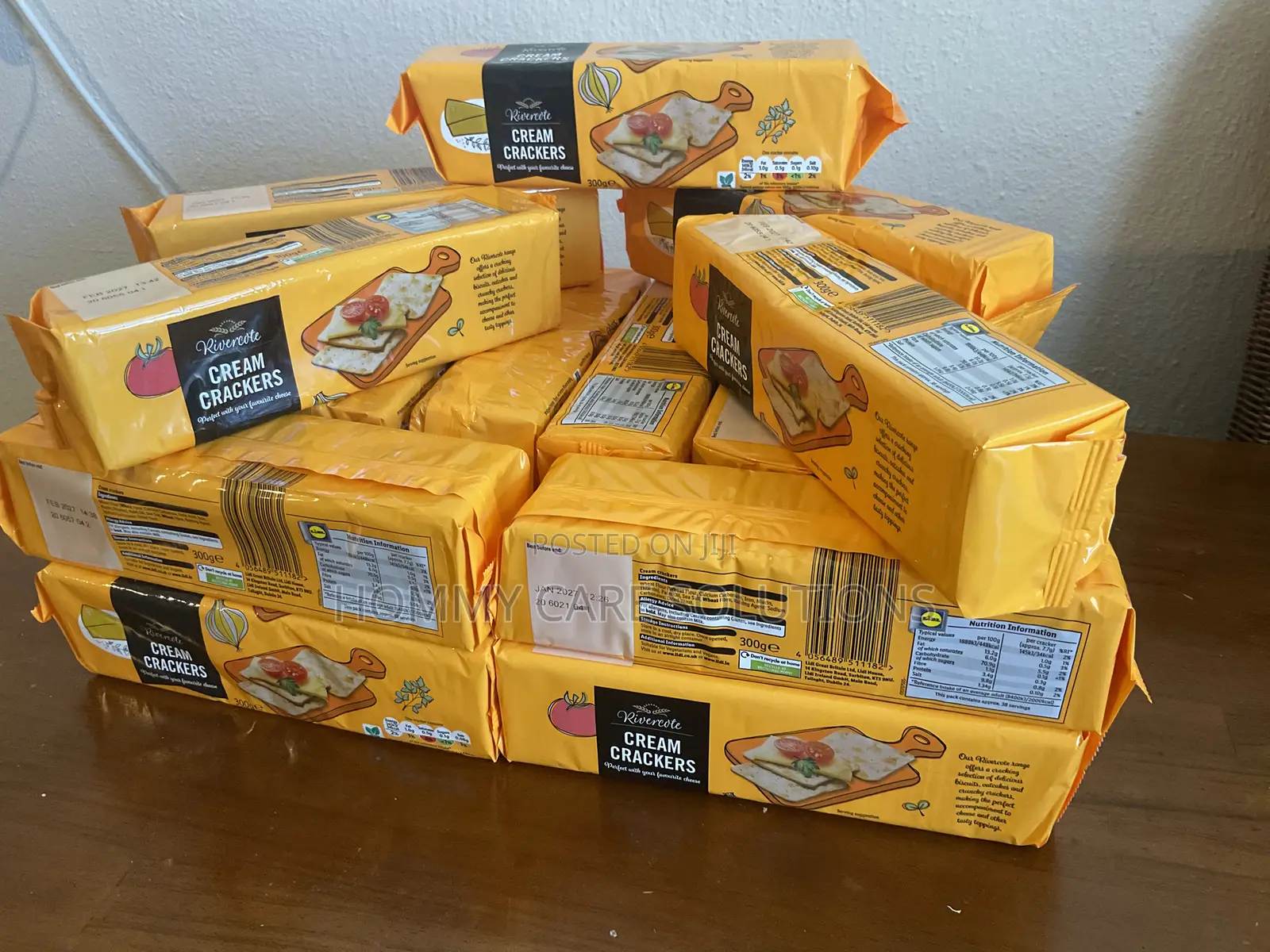 Rivercote Cream Crackers 300g – Vegan