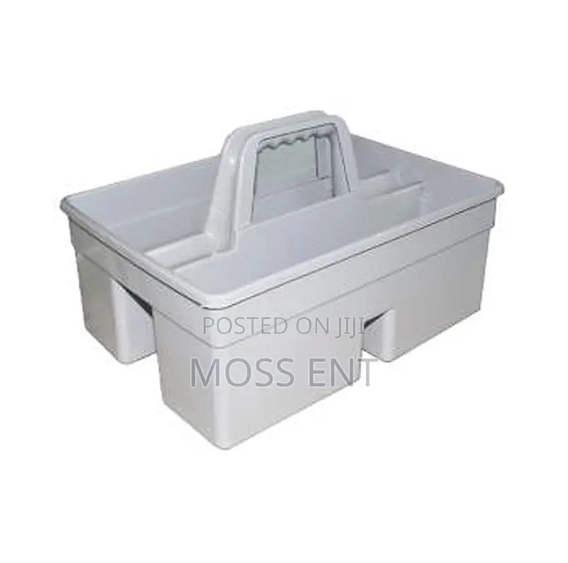 Handy Cleaning Basket L Grey Large - B-039a