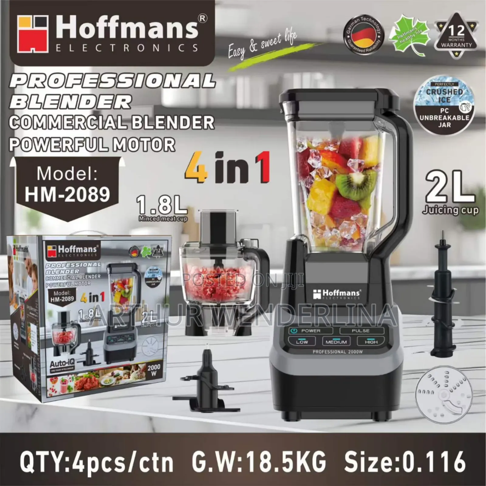 Hoffman Blender 4 in 1
