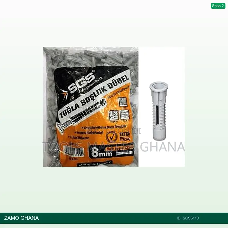 Brick Space Peg 8mm (Dubel) Brick Plug - Sgs6110