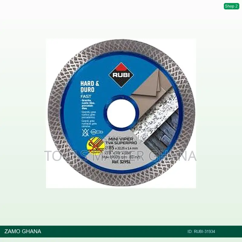 Tva 180 Superpro > 7inch Turbo Viper Diamond Cutting Blad - Rubi-31934