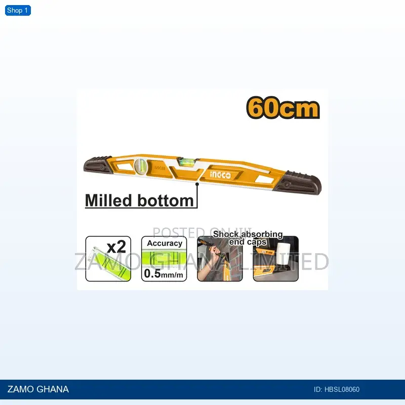 Heavy-Duty Mason's Level - Hbsl08060