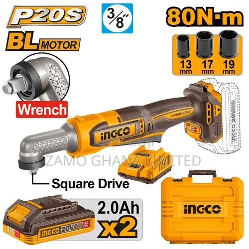 Cordless Angle Impact Wrench - Caiwli208