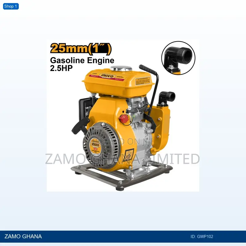 Gasoline Water Pump - Gwp102