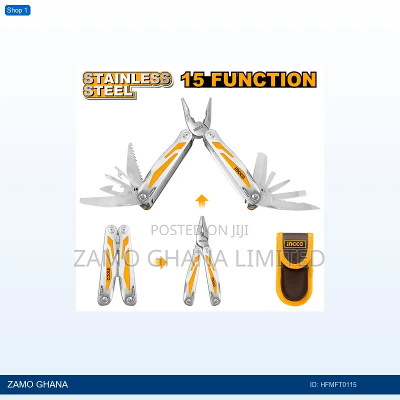 Foldable Multi-Function Tool - Hfmft0115