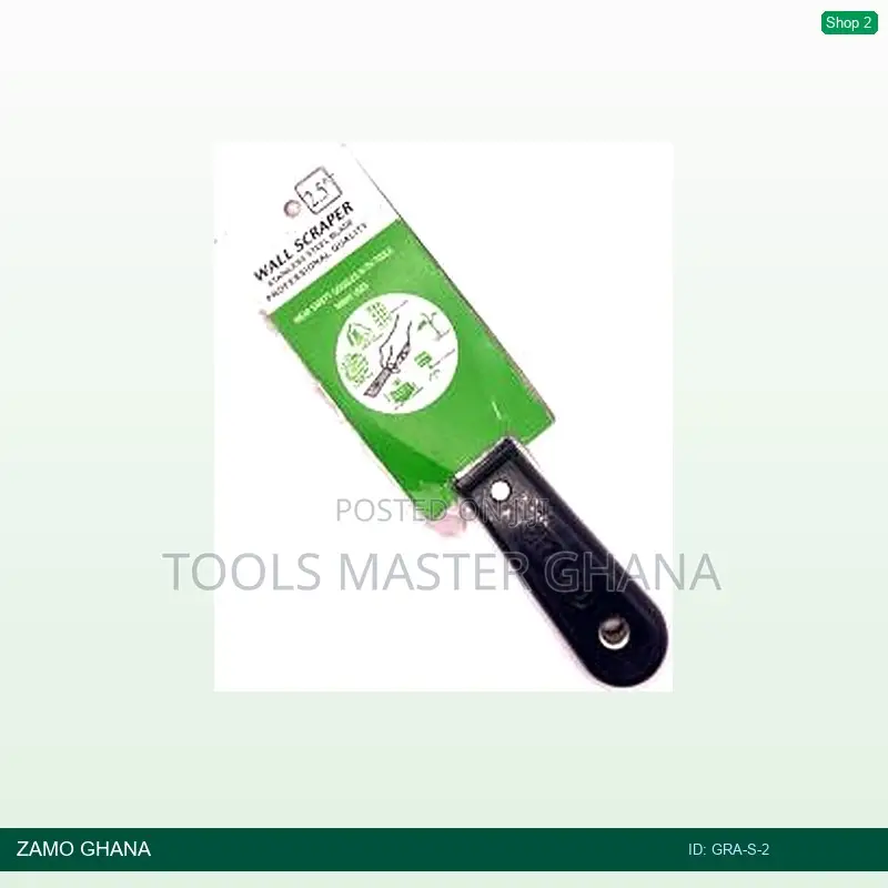Scraper 2 Inch Plastic Handle (Piece) - Gra-S-2