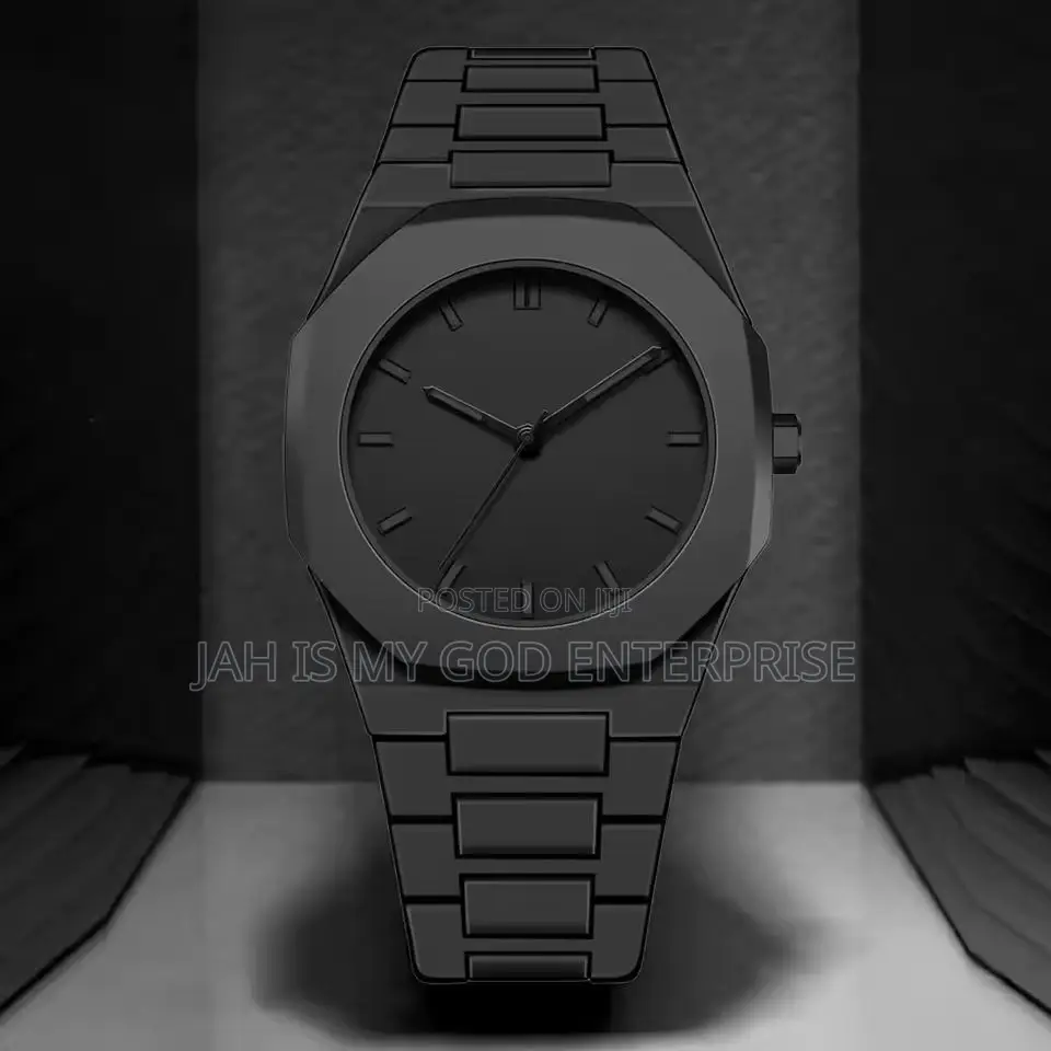 Tomi L401 Men's Quartz Simple Style Watch-Black