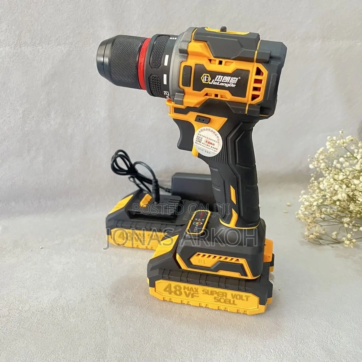 48v German-Made High Power Cordless Drill Machine –