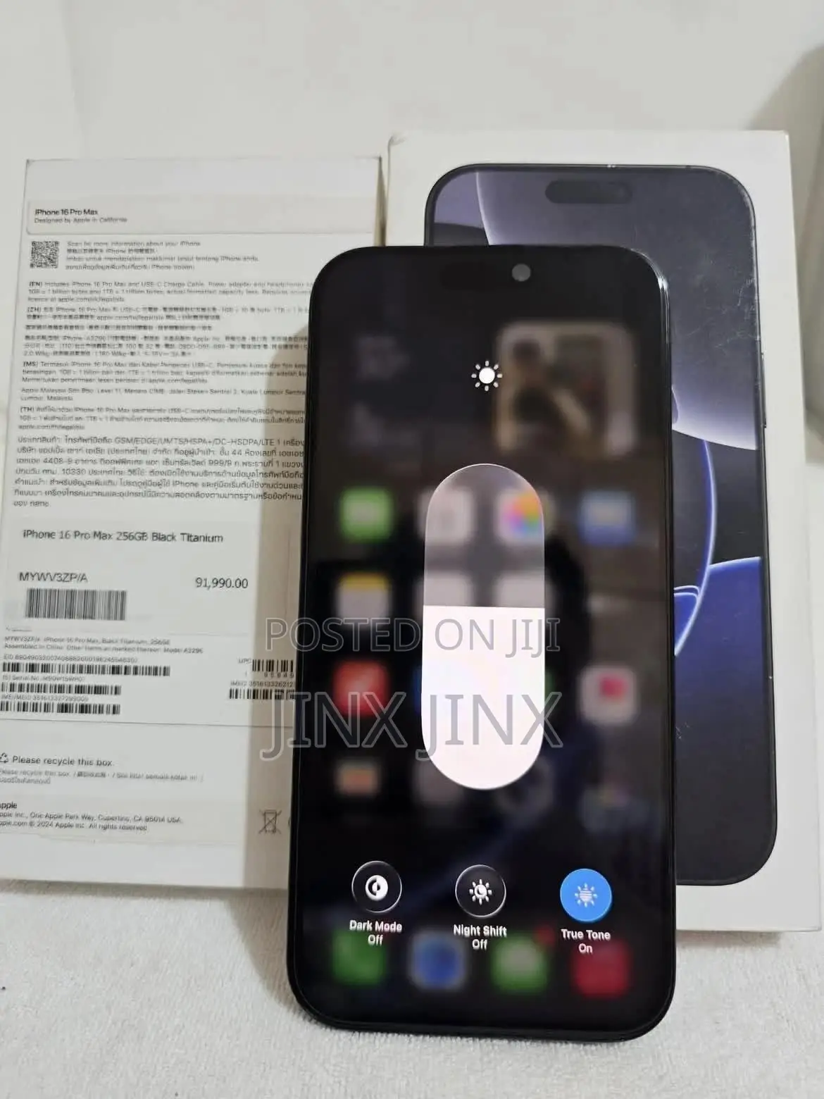 Apple iPhone 16 Pro Max 256 GB Gray