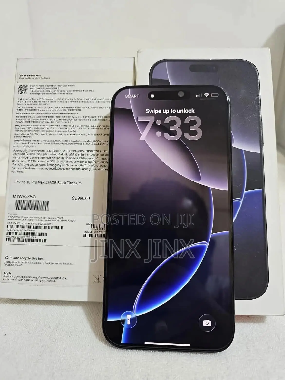 Apple iPhone 16 Pro Max 256 GB Gray