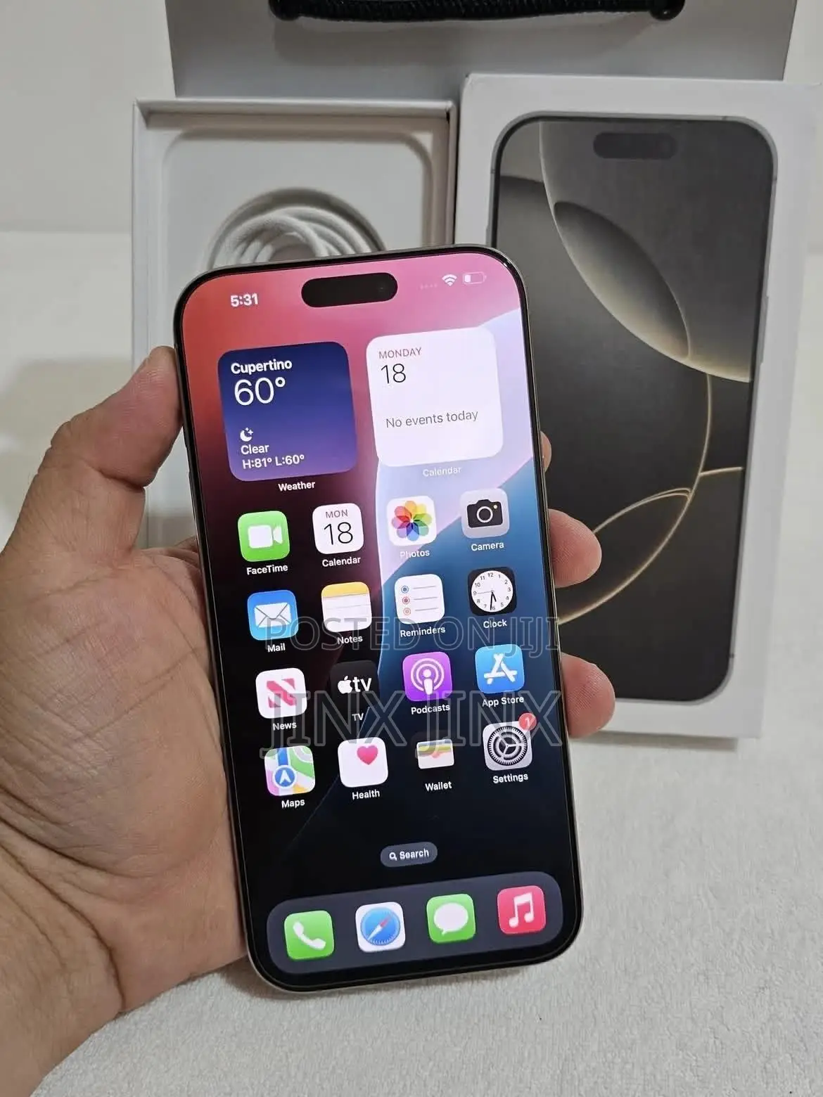 Apple iPhone 16 Pro Max 256 GB Silver