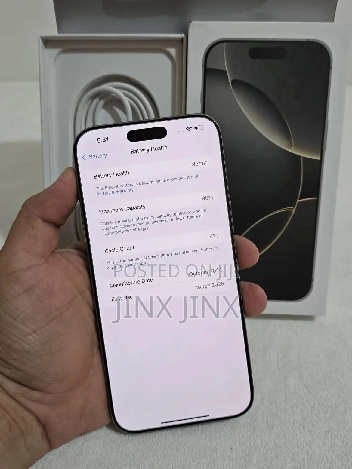 Apple iPhone 16 Pro Max 256 GB Silver