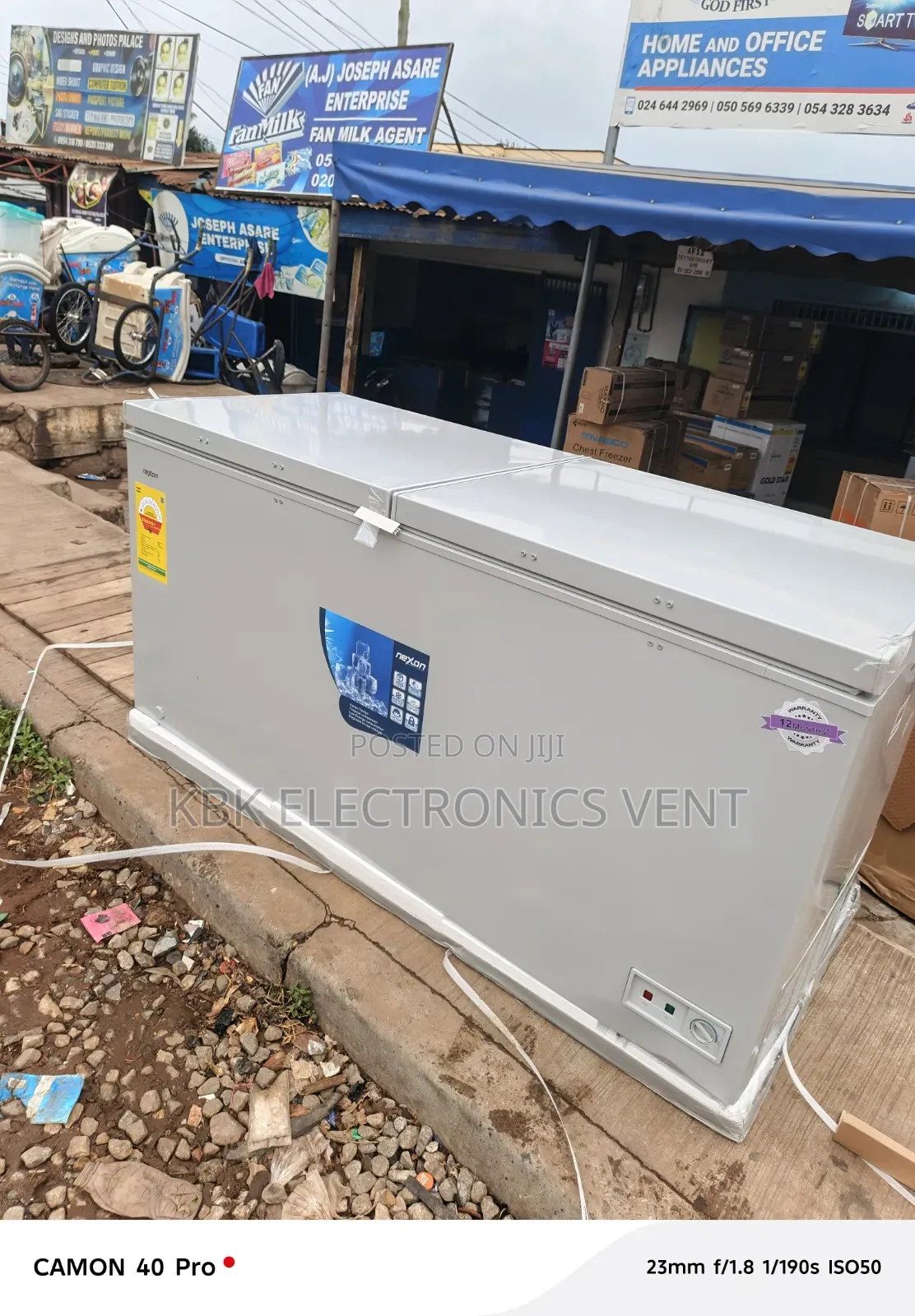Nexon 500liters Double Door Chest Freezer