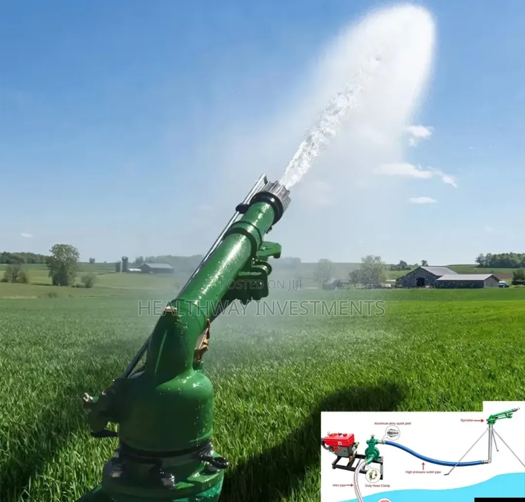 Irrigation Water Sprinkler Gun 360 Degrees