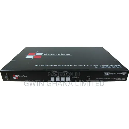 8×8 Hdmi Matrix Switch With 3d Over Cat5 Sw-Hdm3d-C5-8x8 by Avenview