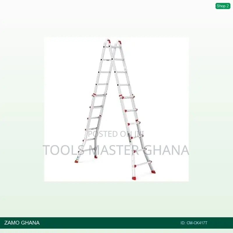 Cm 4+4 Toros Multipurpose Folding Ladder - Cm-Ck417t