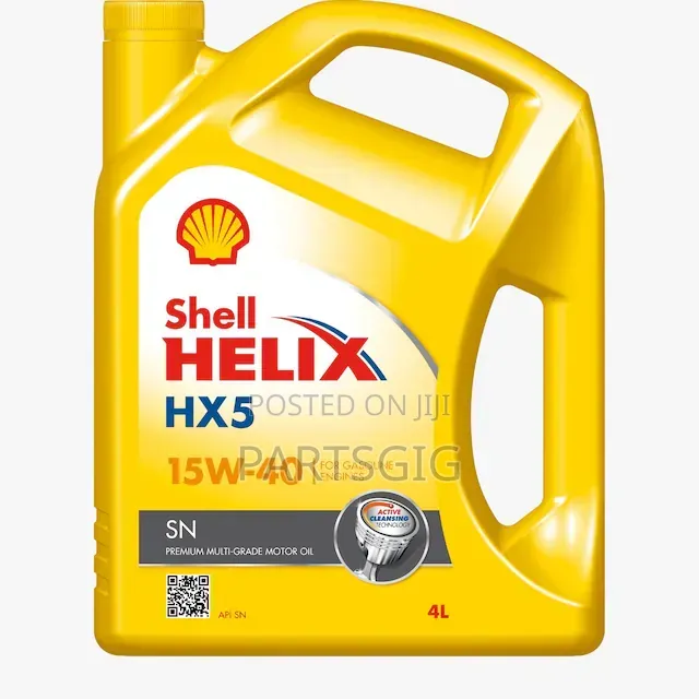 Shell Helix Hx5 15w-40 Engine Oil (4l)
