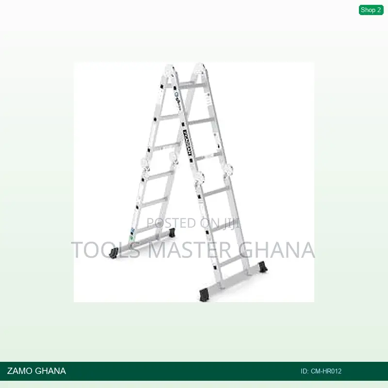 Cm 4x3 Hercules Foldable Multipurpose Ladder Alu - Cm-Hr012