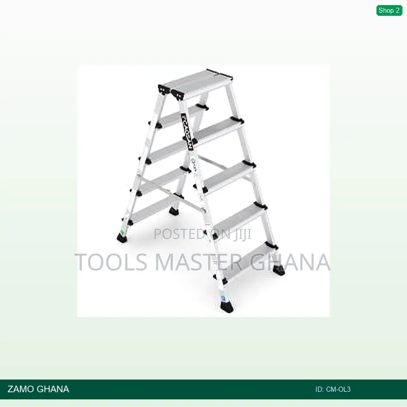 Cm 3 Steps Olimpos Double Sided Step Ladder Alu - Cm-Ol3
