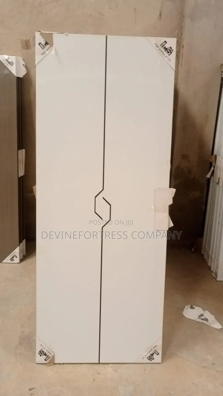 Quality Bedroom Door Available in White and Gray Color