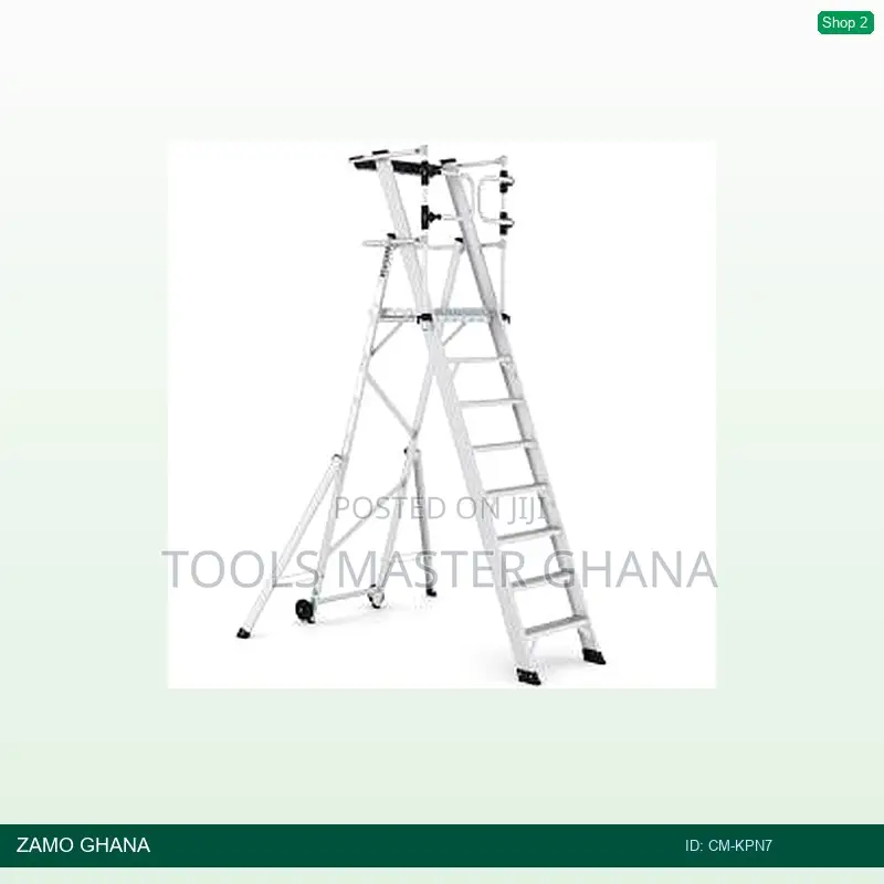 Cm 7+1 Key-Pro Folding Platform Ladder - Cm-Kpn7
