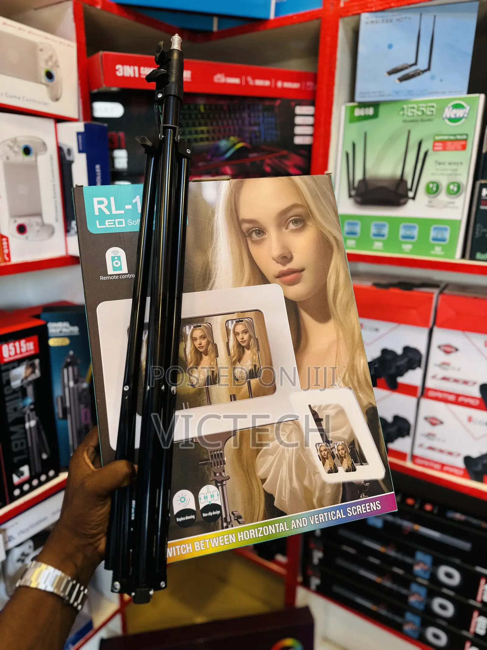 Rl-18s Led Soft Ring Light With Remote Control