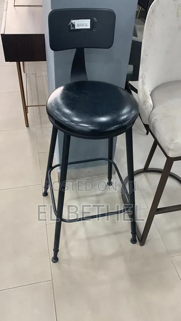 Bar Chairs With Tall Pole Legs
