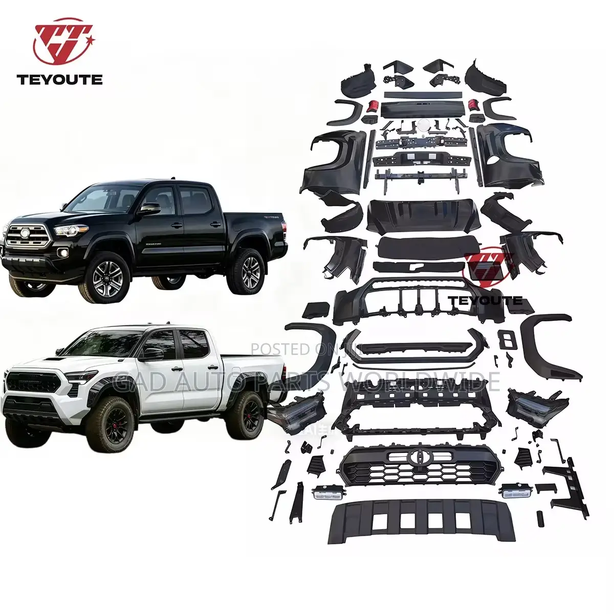 Toyota Tacoma Body Kit 2005–2022 Upgrade to 2025