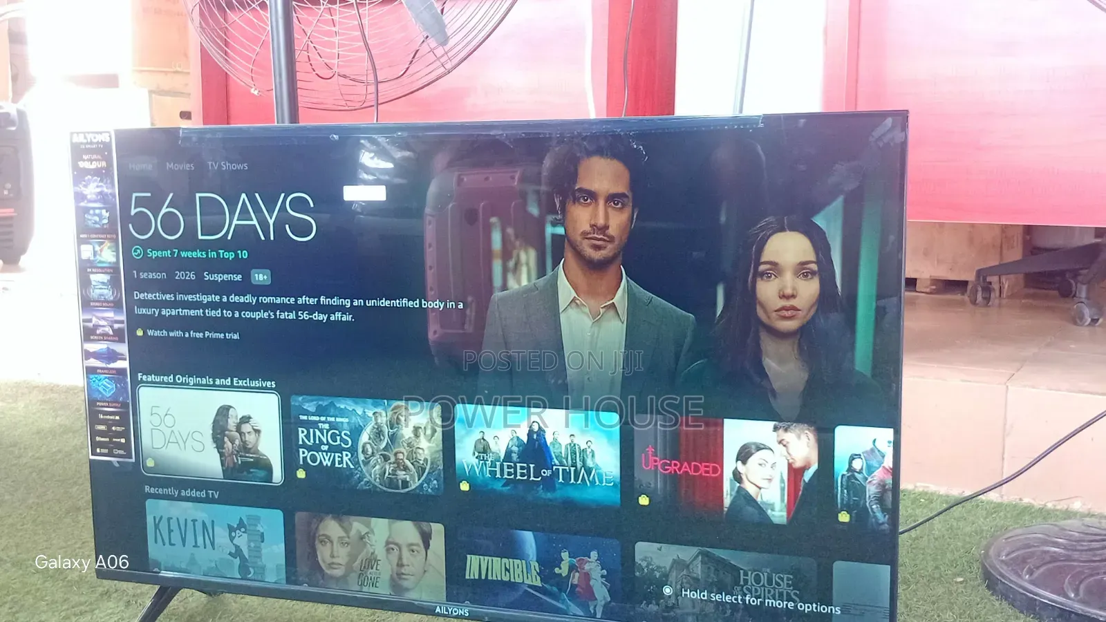 Ailyons 43” Android Smart Tv With Youtube Netflix TVS 43