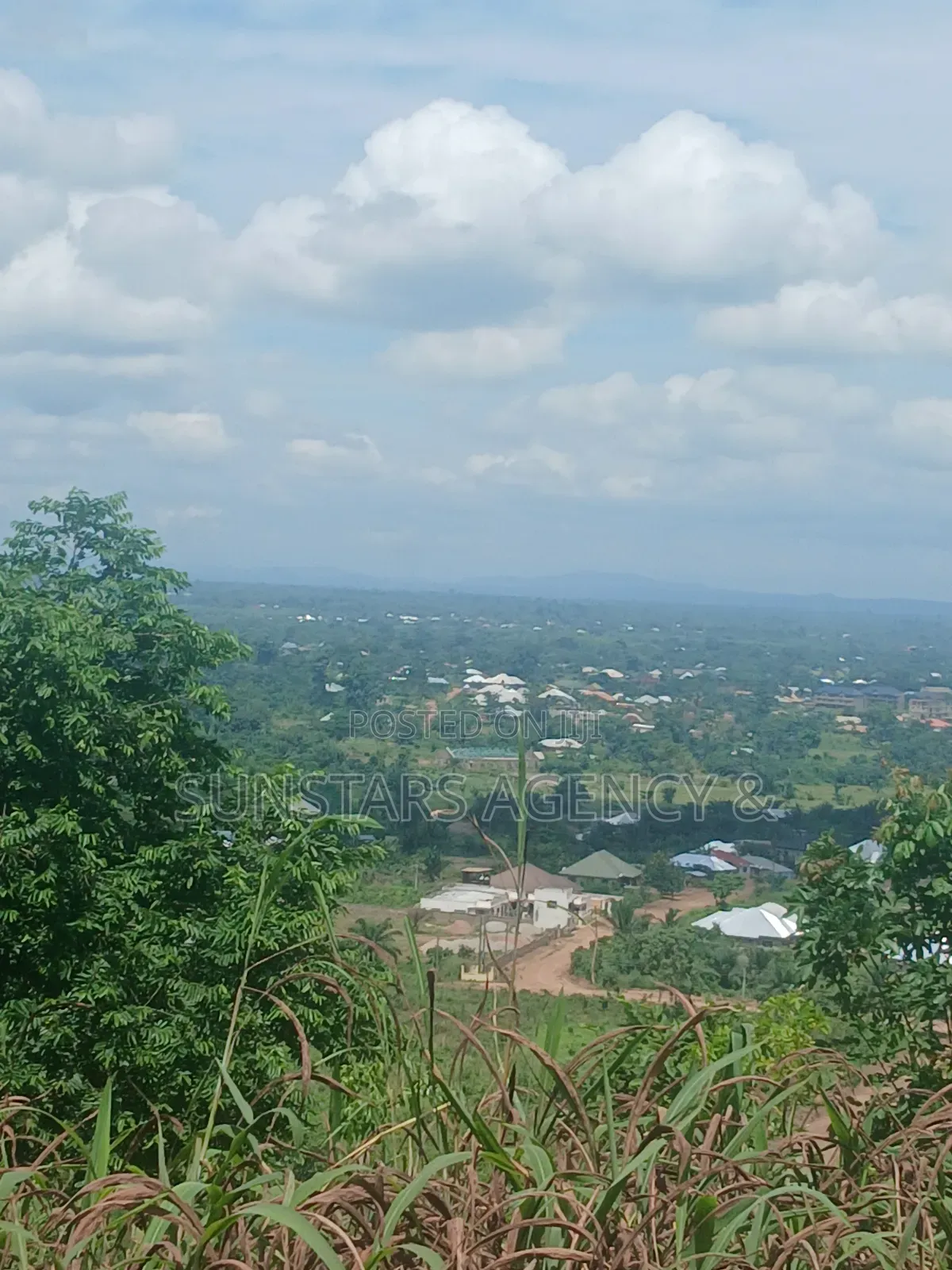 Hill-Top Land for Sale in Hohoe
