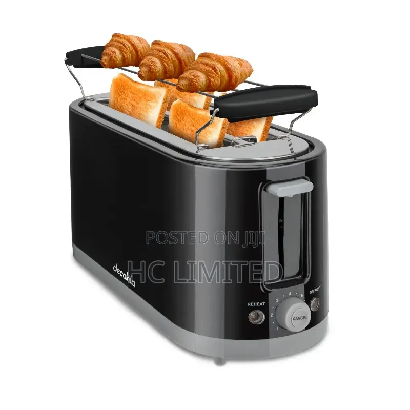 Decakila Toaster - 4 Slice - 1400w - Kets011b