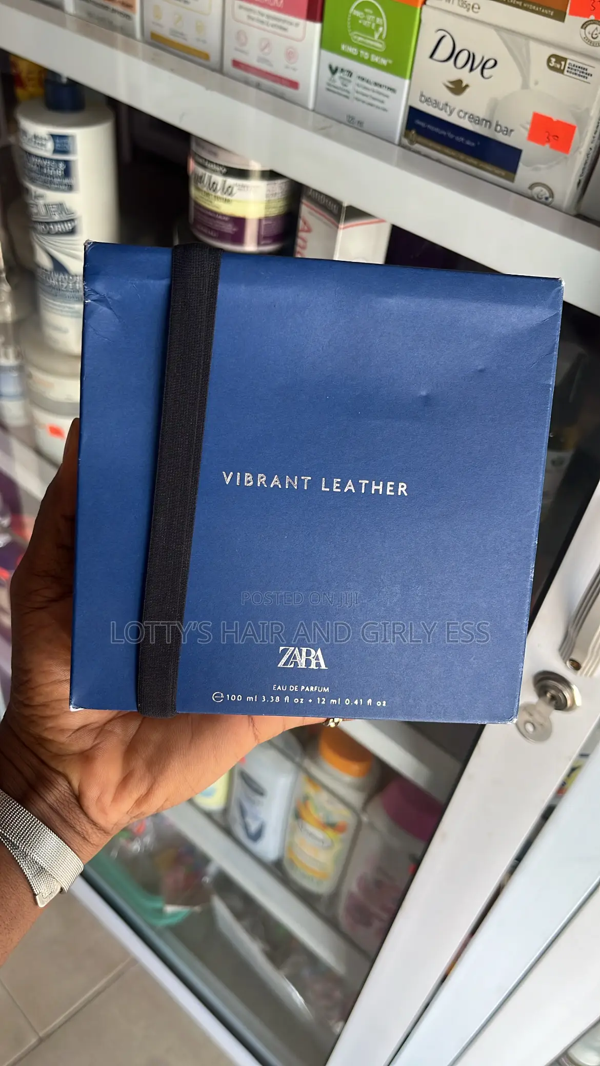 Zara Vibrant Leather Eau De Parfum-100ml +12ml Splash.