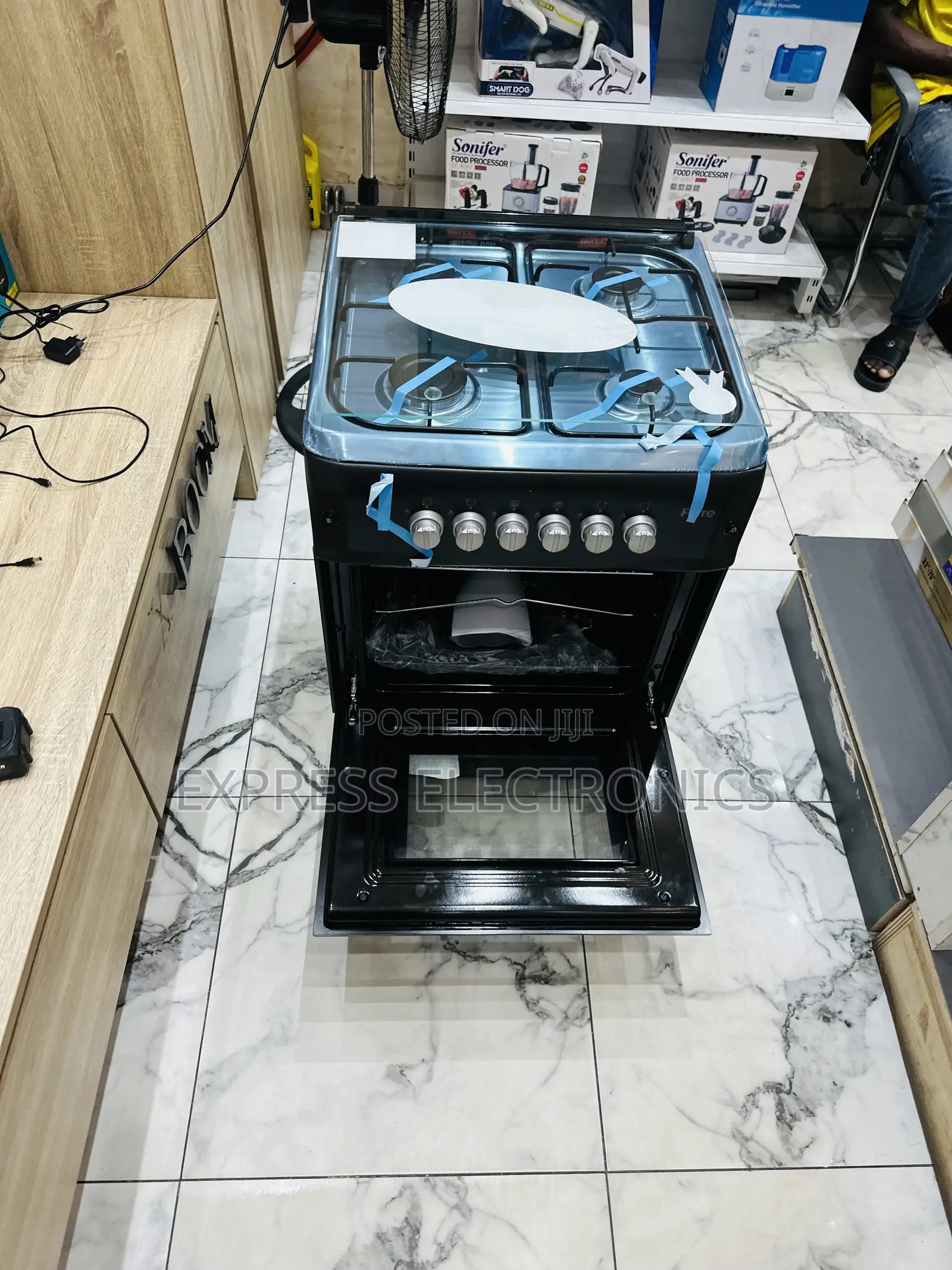 Zealous Sleek Midea Gas Cooker Oven 4b 50/50