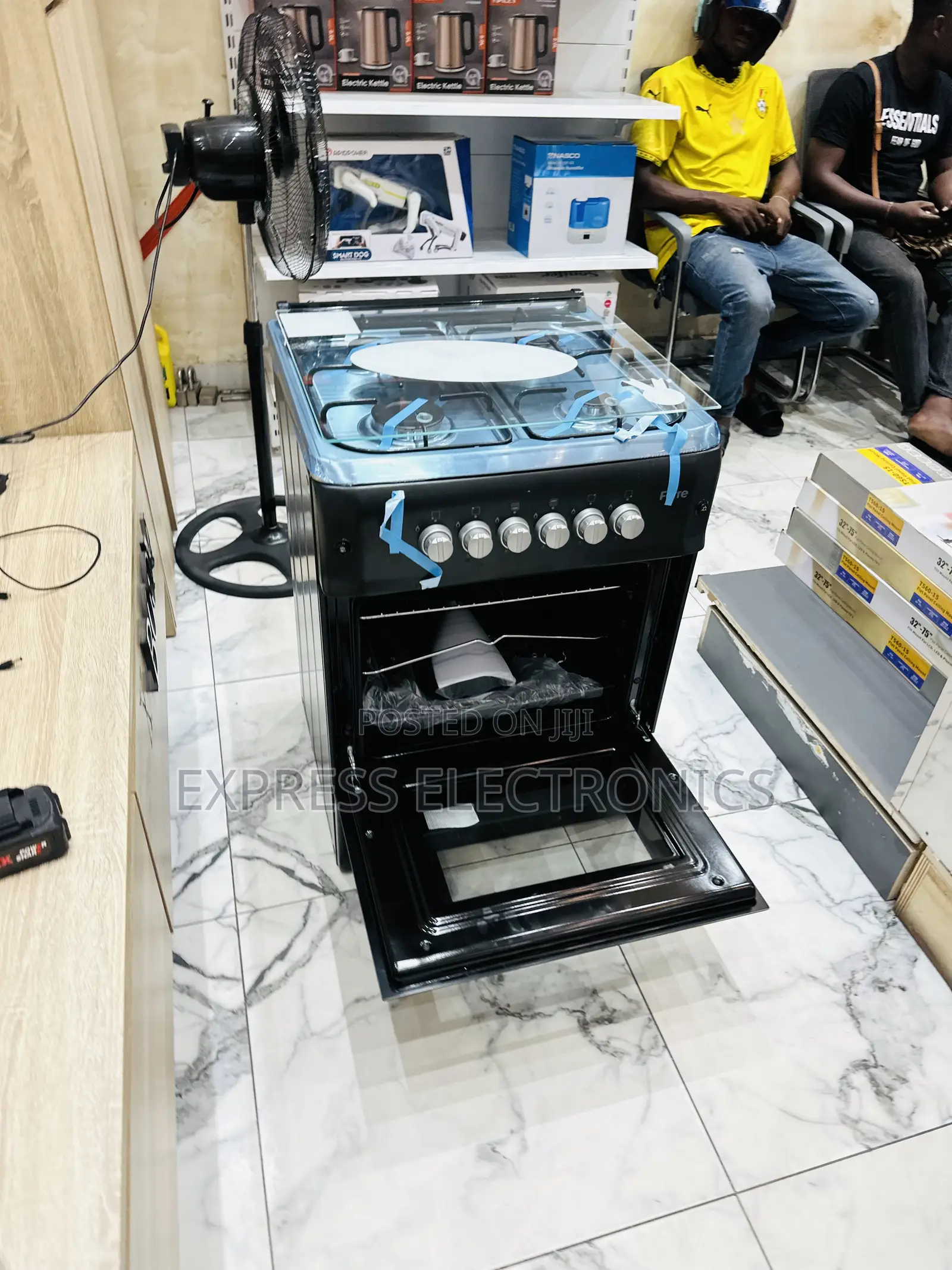 Text Us Fir Your Smart Gas Cooker Oven 4burner 60/60