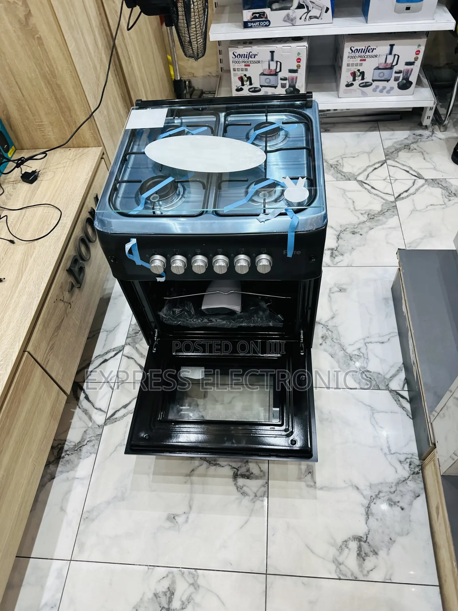 Call and Order for Volcano Gas Cooker Oven 4b 60/60