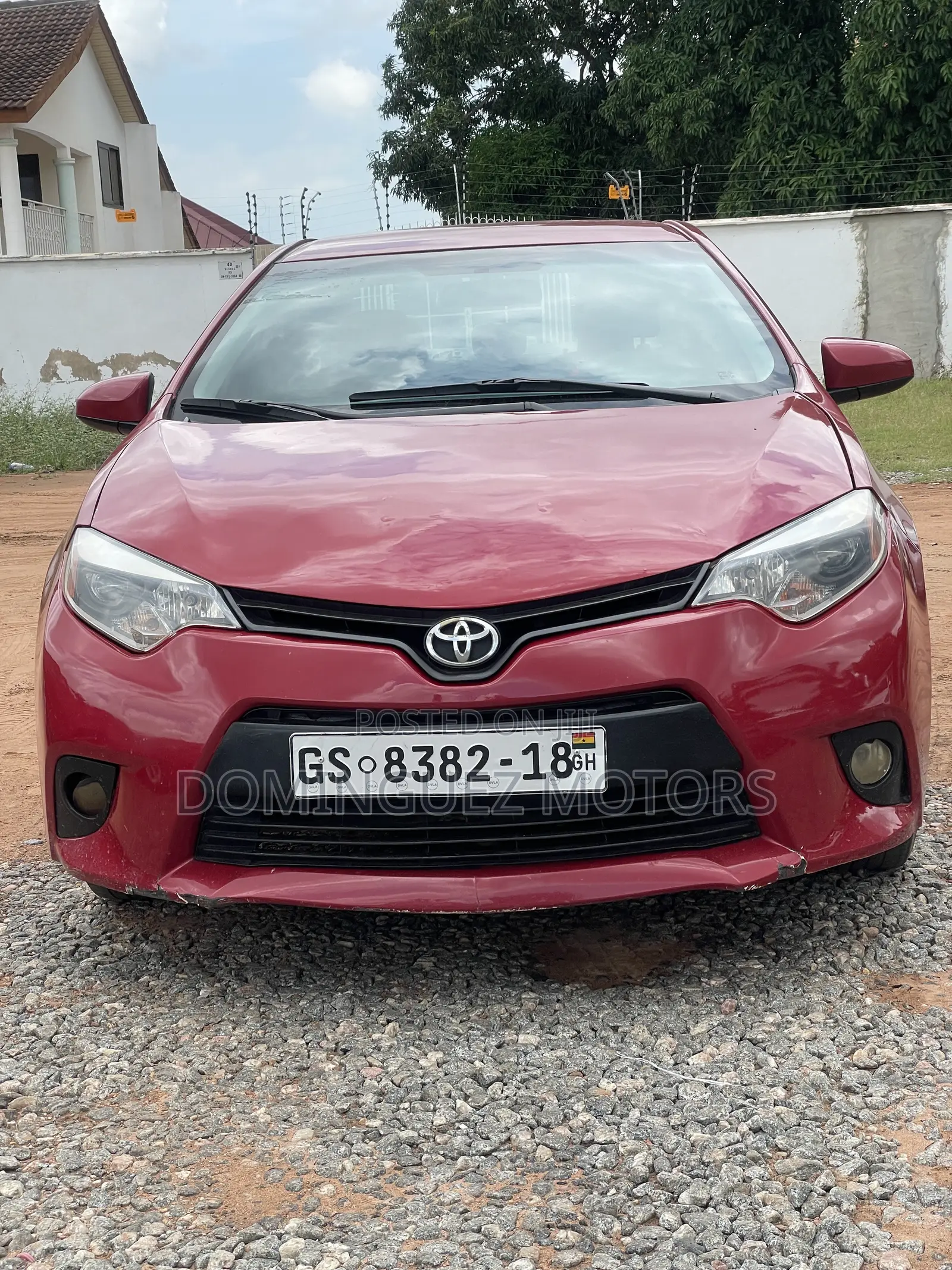 Toyota Corolla 2015 Red