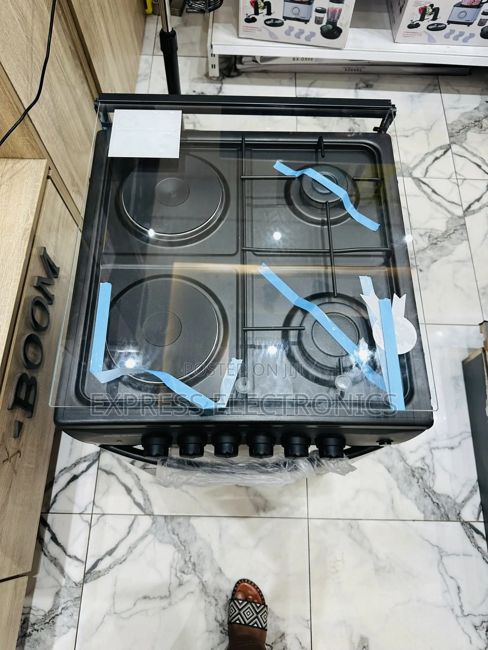 Grab the New Volcano Gas Electric Cooker Oven 2.2