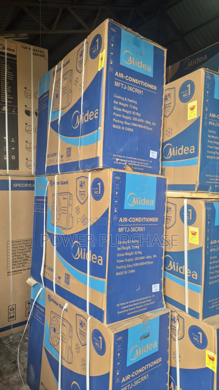 Perfectly Design Midea 3.0hp Standing R410 Gas