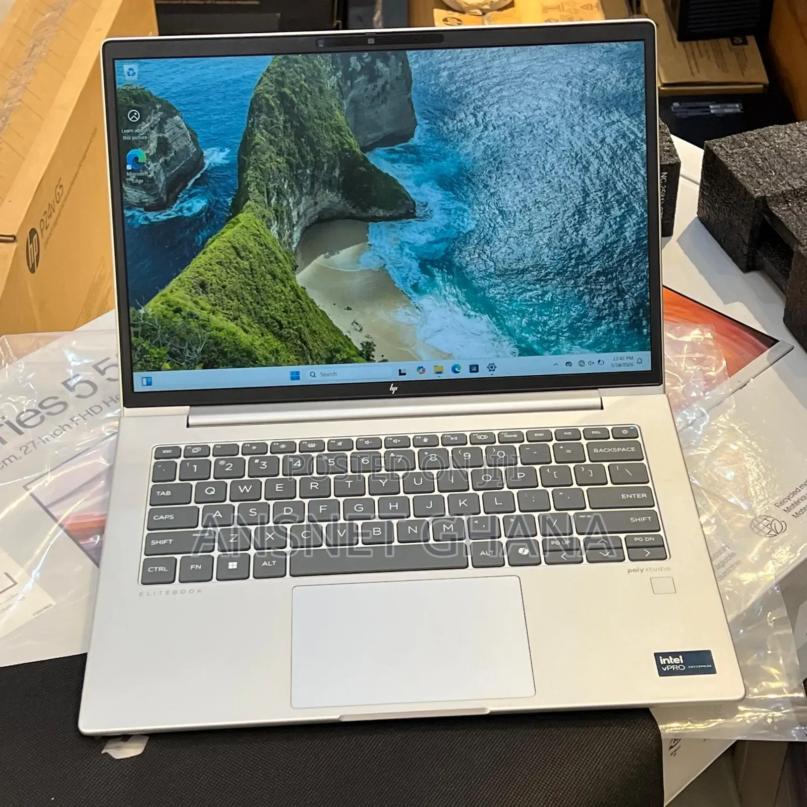 New Laptop HP EliteBook 640 G11 16GB Intel Core Ultra 5 SSD 256GB