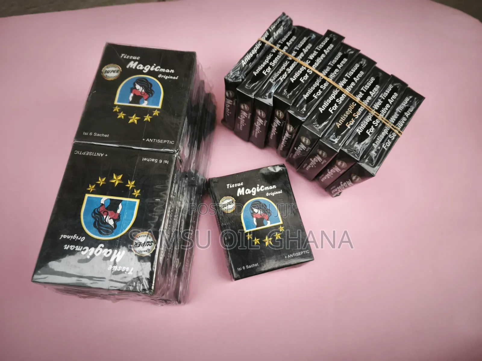 Super Magic Tissue Delay Ejaculation Wipes Accra – Original Effective