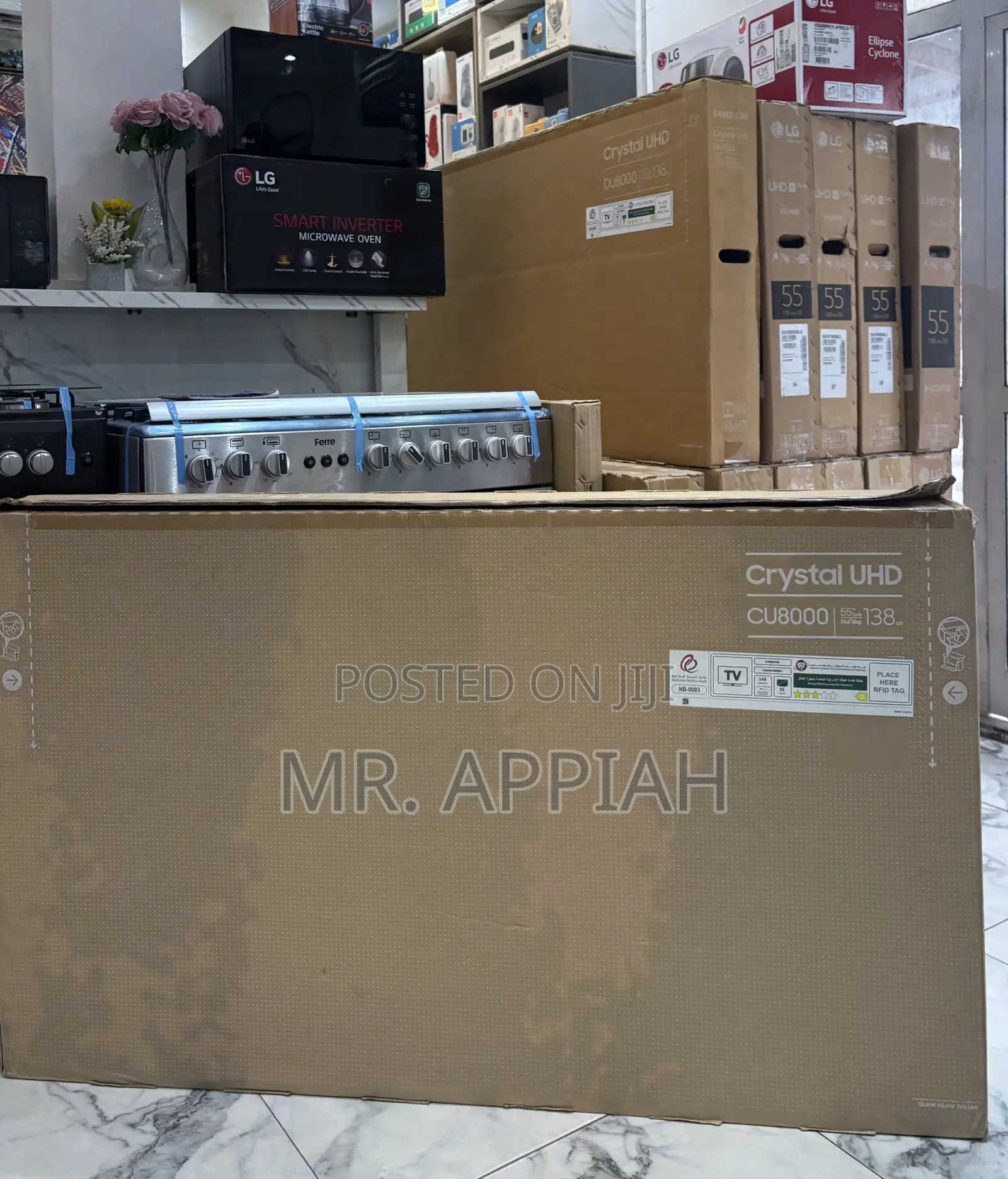 Check Out Durable Samsung 55u8072 55” Crystal Ultra Hd Smart Tv(2025)