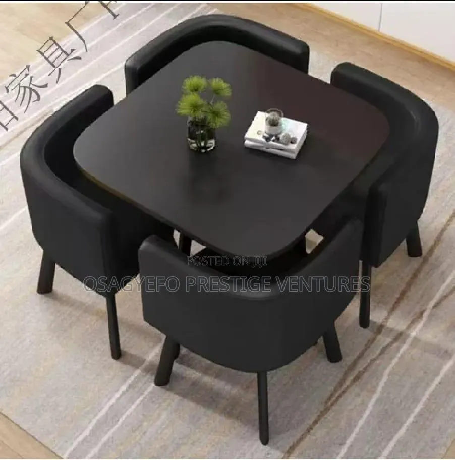Modern 4-Seater Dining Set