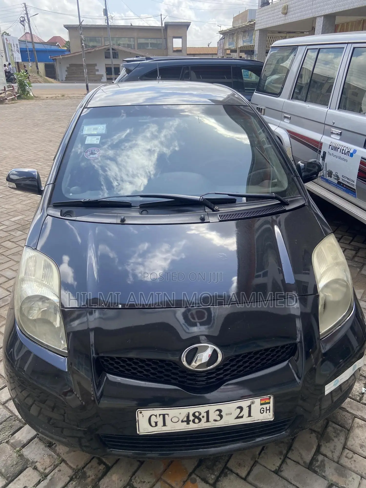 Toyota Vitz 2008 Black