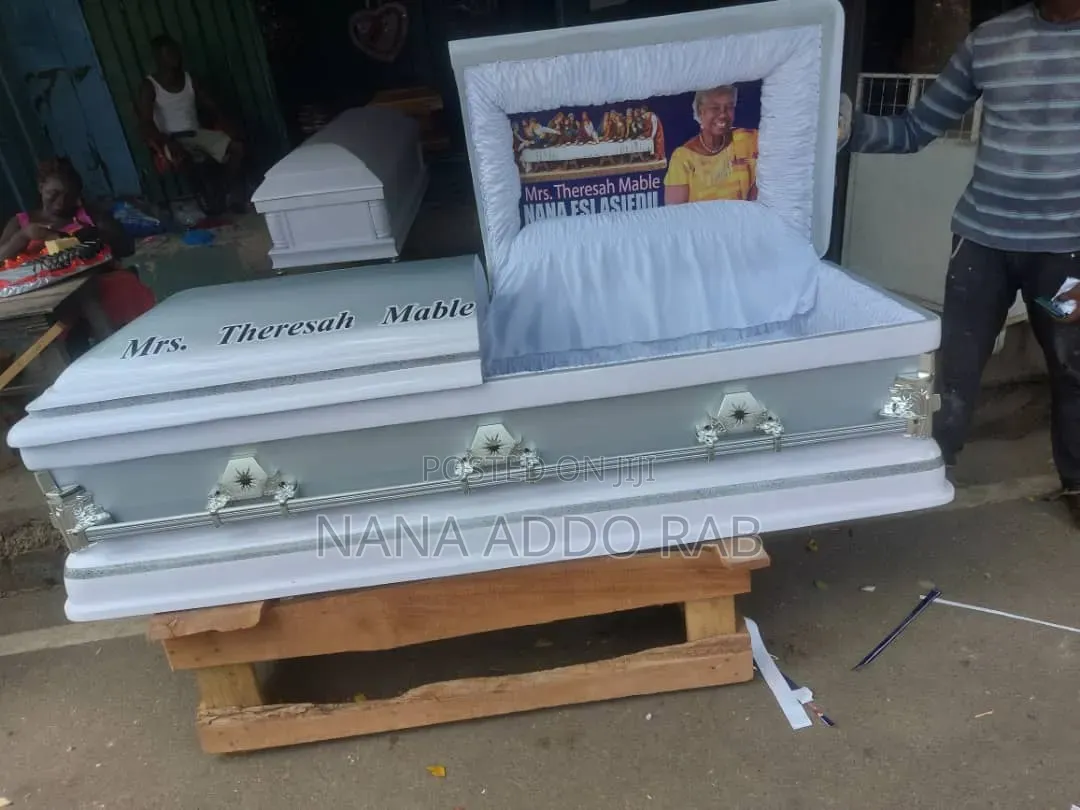 White Casket. For Sale Durable Finishing
