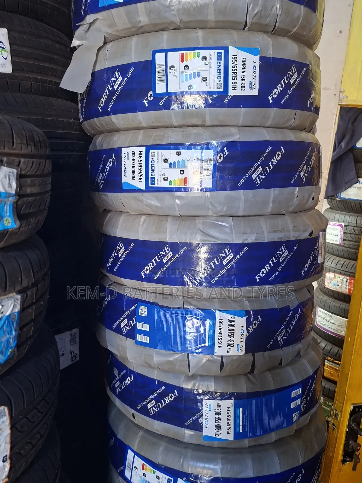 195/65r15 Fortune Tyres - Free Delivery Or Free Installation