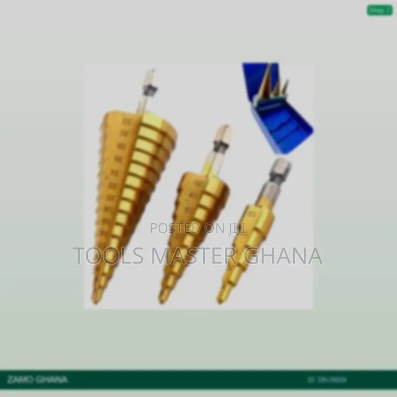 Step Drill Bits Set 3pcs (Nora Branded) - Dn-25024