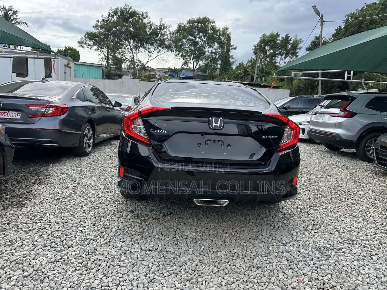 Honda Civic Sport Sedan 2020 Black